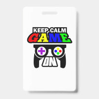Gamer Gift Keep Calm Game On