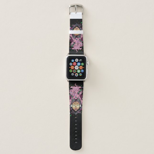 Gamer Girl Apple Watch Band (Front)