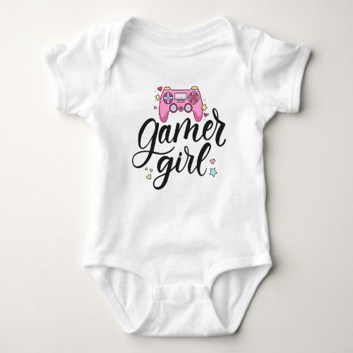 Gamer Girl Baby Bodysuit