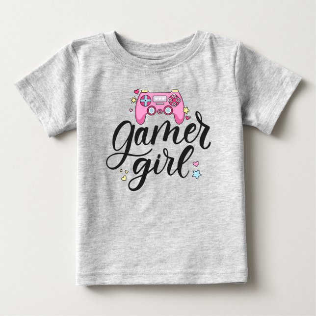 Gamer Girl Baby T-Shirt (Front)