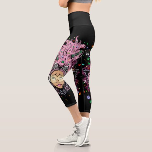 Gamer Girl Capri Leggings