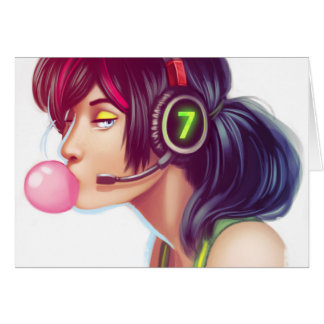 Gamer Girl Cards