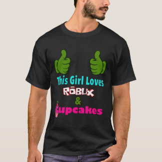 Gamer Girl Design Saying This Girl Loves Robux And T-Shirt