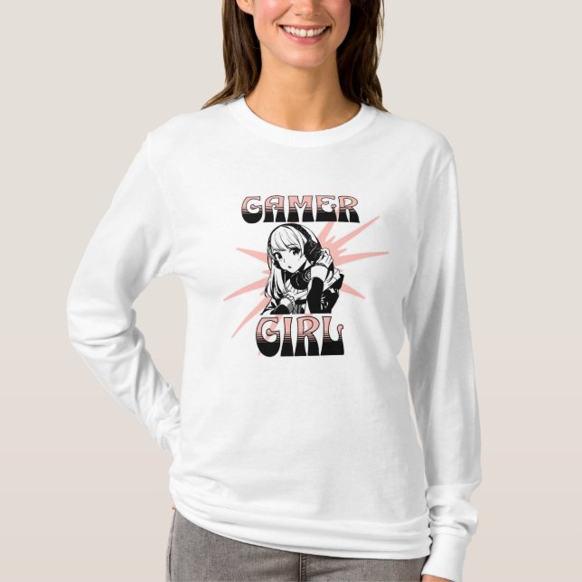 Gamer Girl | Gaming T-Shirt (Front)
