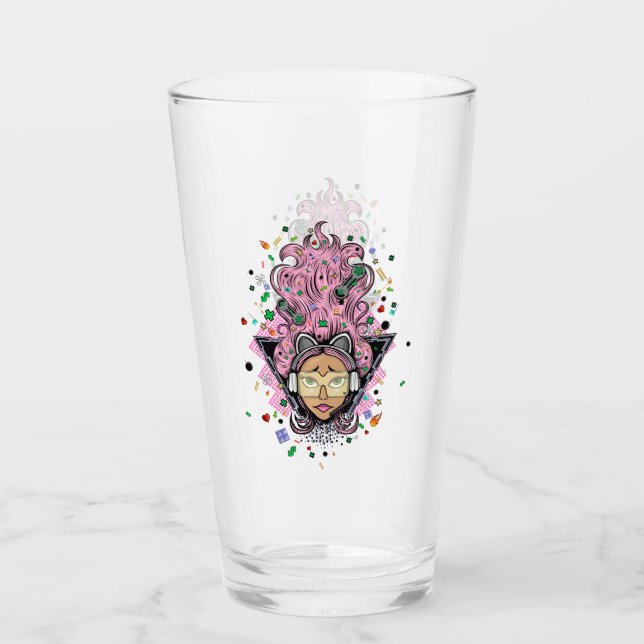 Gamer Girl Glass (Front)