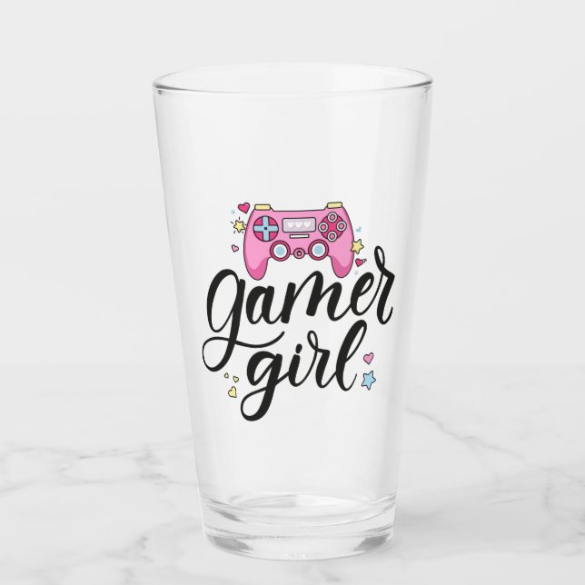Gamer Girl Glass (Front)