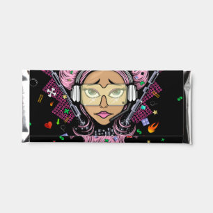 Gamer Girl Hershey Bar Favors