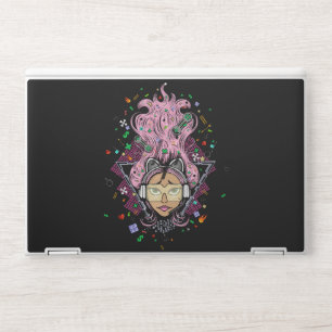 Gamer Girl HP Laptop Skin