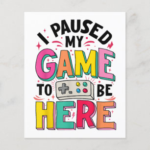 Gamer Girl I Paused My Game To Be Here Funny Video