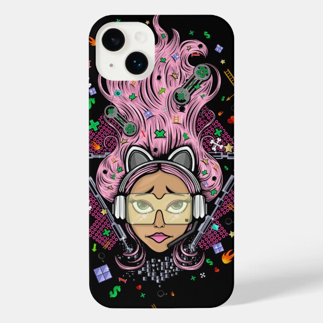 Gamer Girl iPhone Case (Back)