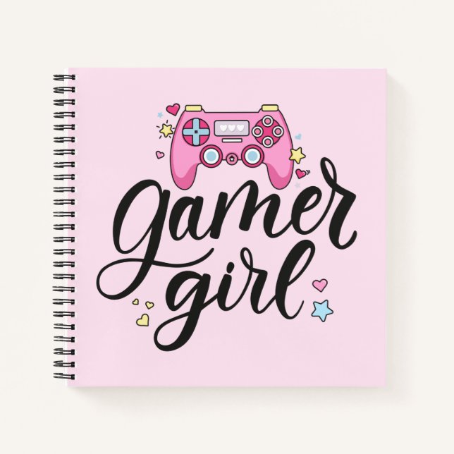 Gamer Girl Notebook (Front)