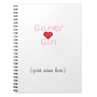 Gamer Girl Notebook
