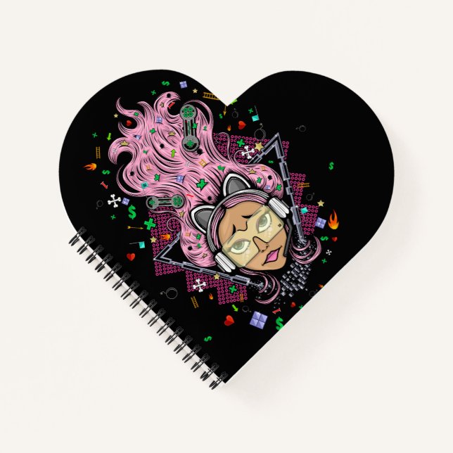 Gamer Girl Notebook (Front)