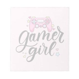 Gamer Girl Notepad