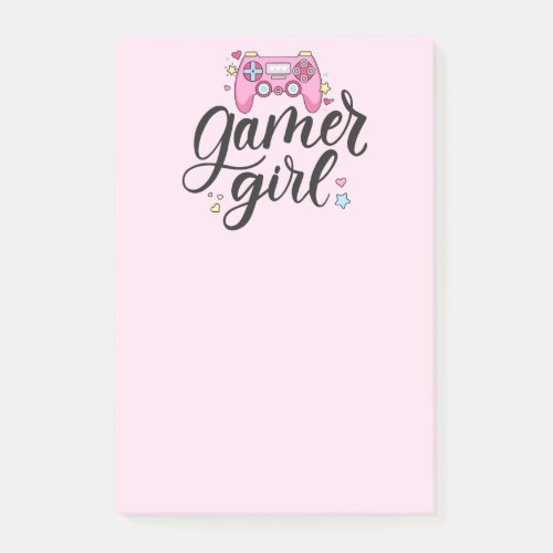 Gamer Girl Post_it Notes