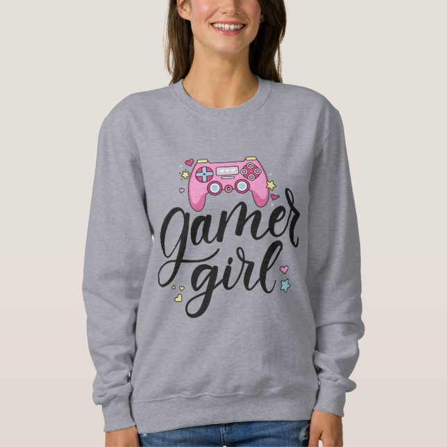 Gamer Girl Sweatshirt (Front)
