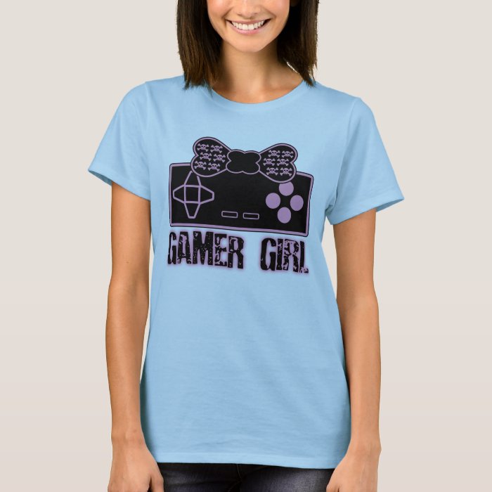 Gamer Girl TShirt Zazzle