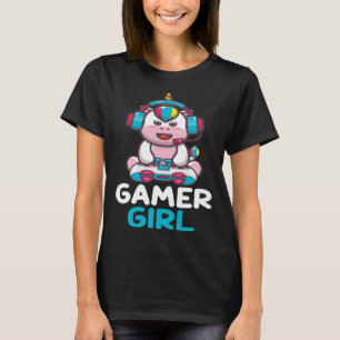 Gamer Girl Yes i'm a gamer girl try to keep up T-Shirt
