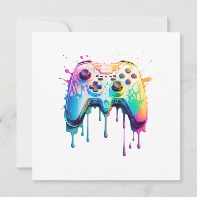 Gamer Graphic Video Game - Colorful Video Game Lov (Front)