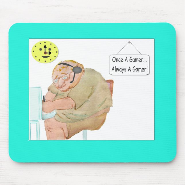 Gamer Guy Mouse Pad (Front)