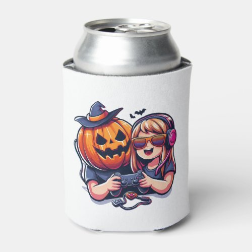 Gamer Halloween Can Cooler