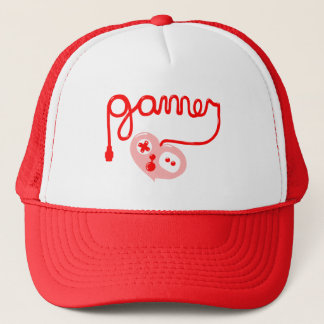 Gamer Heart Trucker Hat