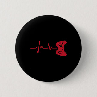 Gamer Heartbeat Game Controller Gaming Boys Kids M Button