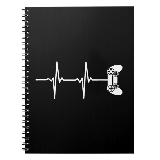 Gamer Heartbeat Notebook (Front)
