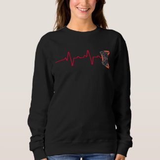 Gamer Heartbeat Video Game   1 Sweatshirt