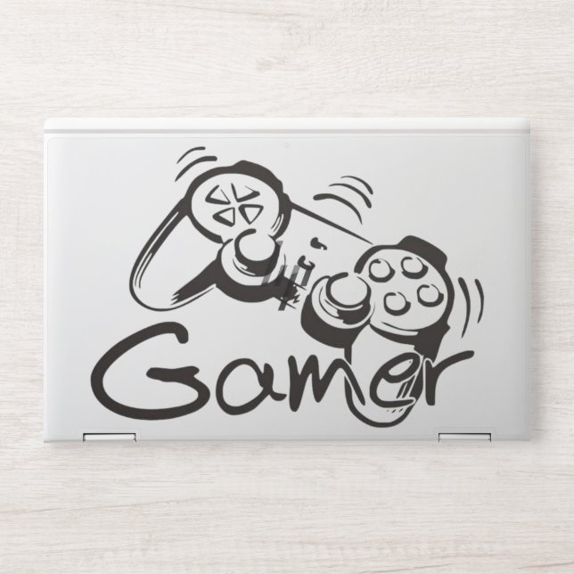 Gamer HP Laptop Skin (Front)