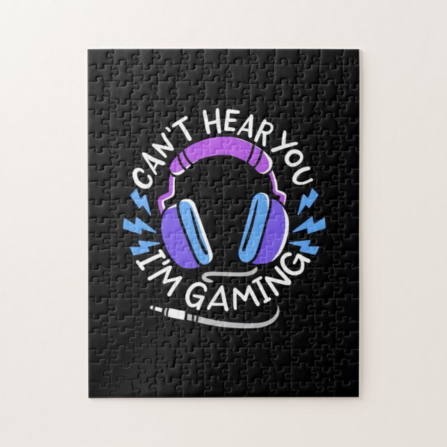 Gamer I Am Gaming Jigsaw Puzzle (Vertical)