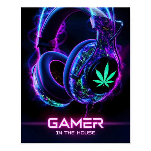 Gamer In The House Poster