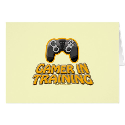 Gamer In Trainiing _ Controller