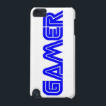 Gamer iPod Touch Case<br><div class="desc">Case that says "Gamer" on it. Don't see what you're looking for? Design your own iTouch case. make custom gifts at Zazzle</div>
