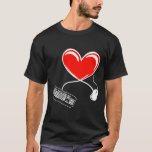 Gamer Keyboard And Mouse Video Game Heart Gaming L T-Shirt