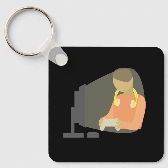 Gamer Keychain (Front)