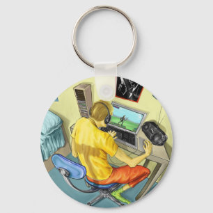 Gamer Keychain
