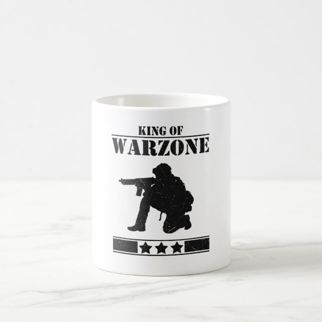Gamer King Of Warzone Gaming Coffee Mug (Center)