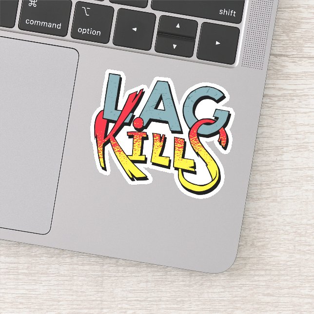 Gamer Lag Sticker (Detail)