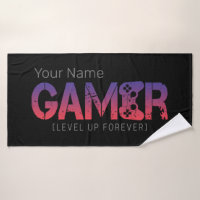 Gamer Level Up Forever Vintage Gamepad Design