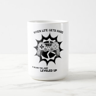 Gamer Leveled Up Quote Coffee Mug