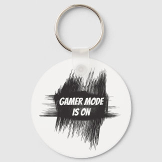 Gamer Mode Button Keychain
