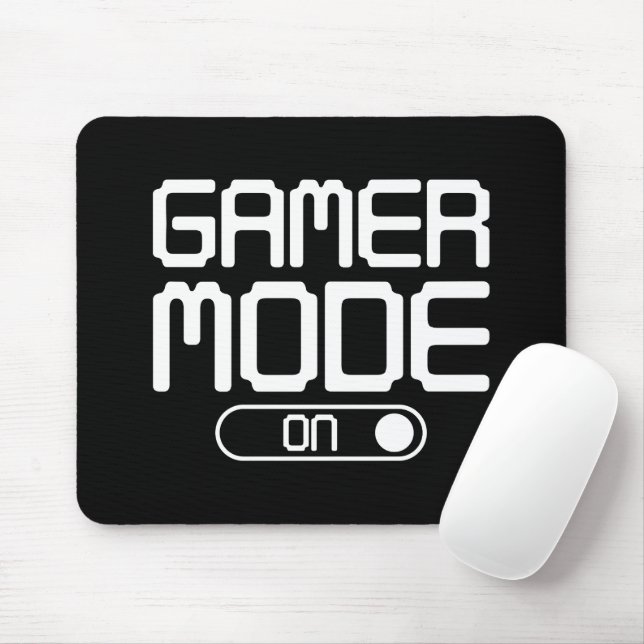 Gamer Mode On Mouse Pad (With Mouse)
