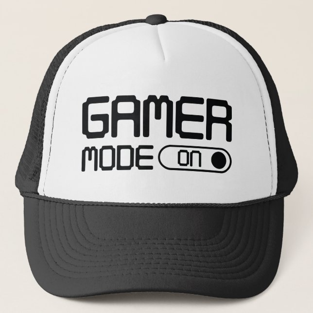 Gamer Mode On Trucker Hat (Front)
