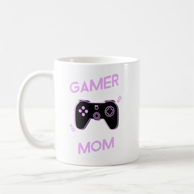 Gamer Mom - Moms Who Love Video Games Coffee Mug (Left)