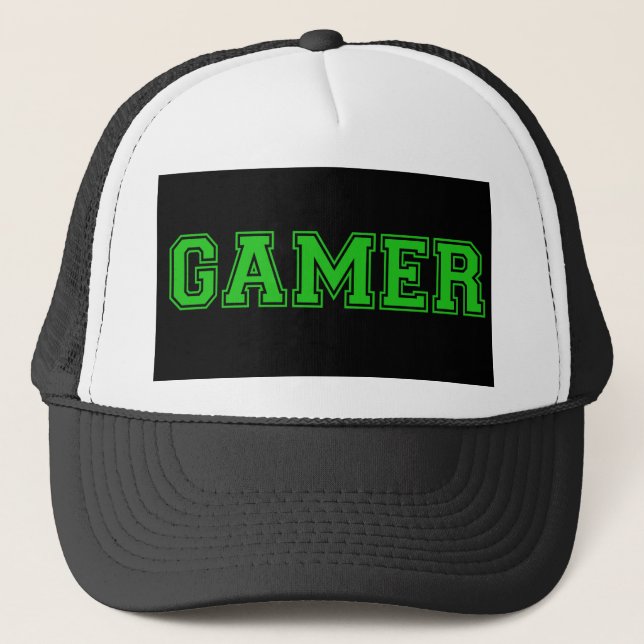 Gamer Most wanted Trucker Hat (Front)