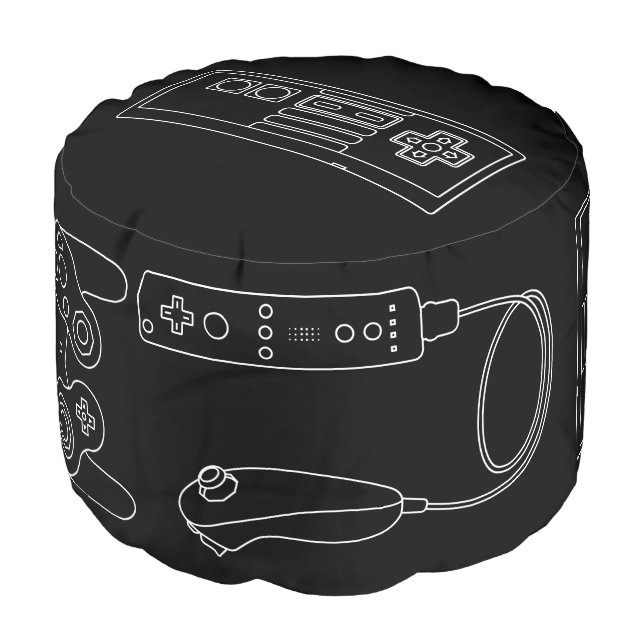 Gamer Pads Pouf (Angled Front)
