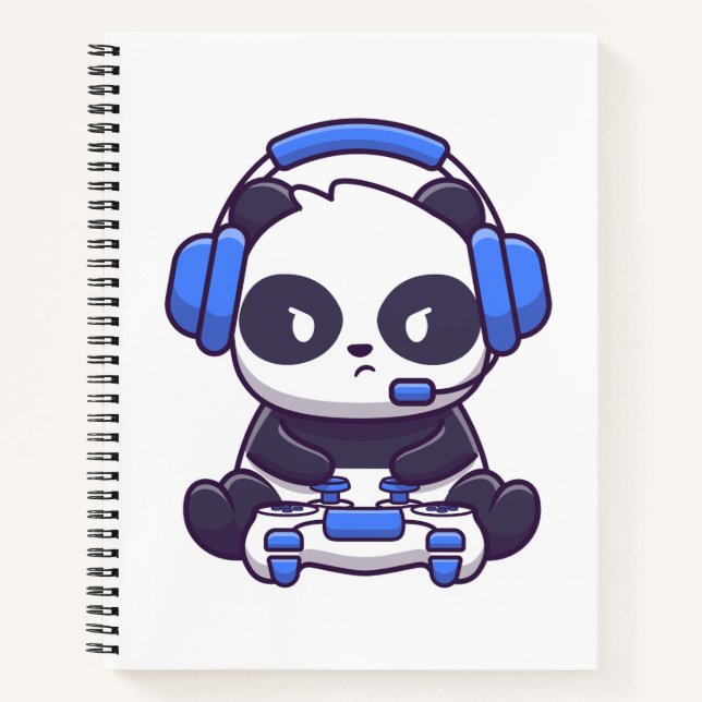 gamer panda notebook (Front)