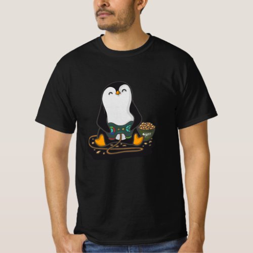 Gamer Penguin T_Shirt