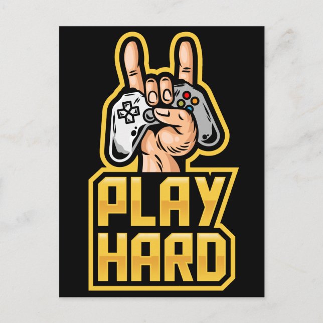 Gamer Postcard (Front)